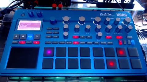 Korg Electribe 2 Dark Electronic Composition