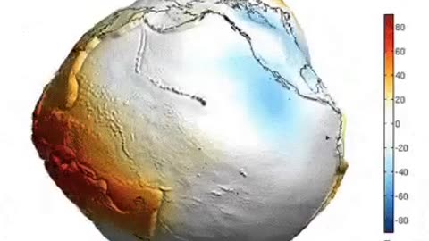 Earth without a water surface.