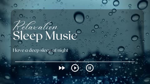 Deep Sleep Music with Rain Sounds | Ultimate Relaxation for Restful Nights