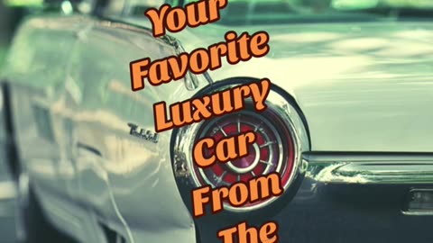 Best Luxury Cars of the '1960s