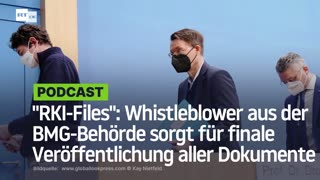 "RKI-Files": Whistleblower aus der BMG-Behörde sorgt für finale Veröffentlichung aller Dokumente