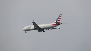 American Airlines Boeing 737 MAX 8 arriving at St Louis Lambert Intl from - STL