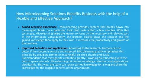 Microlearning Solutions