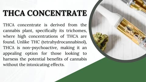 Buy THCA Concentrate at The Smoky Grass Station