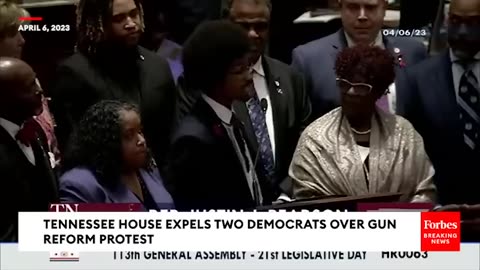 Expelled Tennessee Democratic Lawmaker Justin Pearson Makes Impassioned Speech After Expulsion