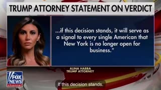 Trump Attorney Alina Habba: If This Decision Stands, New York Is No Longer Open For Business