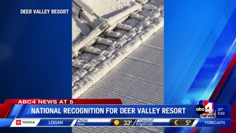 National recognition for Deer Valley Resort