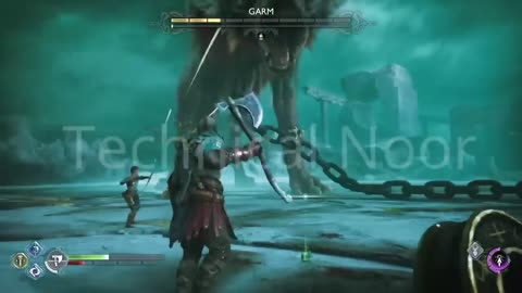 God of war Ragnarok kratos vs giant...