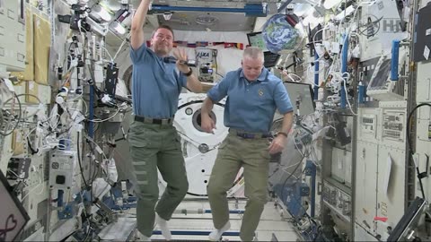 International Space Station Crew Discusses Life In Space With Virginia Students
