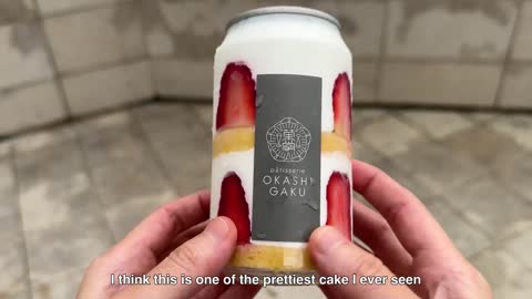 Cake in a Can Vending Machine