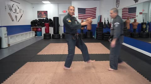 Correcting common errors executing the American Kenpo technique Aggressive Twins