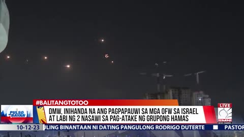 DMW, inihanda na ang pagpapauwi sa OFWS sa Israel at labi ng 2 nasawi sa pag-atake ng grupong Hamas