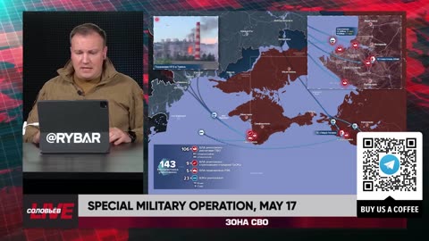 ❗️🇷🇺🇺🇦🎞 RYBAR HIGHLIGHTS OF THE RUSSIAN MILITARY OPERATION IN UKRAINE ON May 17, 2024