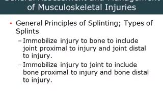 AEMT Ch 36 Musculoskeletal Injuries