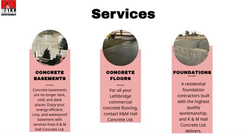 Hire K &M Hall Concrete Ltd. For Foundation Builders