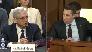 Senator Hawley Annihilates AG Garland For Targeting Catholics For Their Religious Views