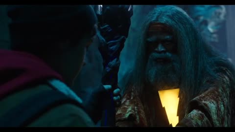 Shazam first transformation