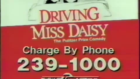 September 1989 - Julie Harris and Brock Peters Bring 'Driving Miss Daisy' to Indy