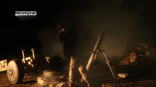 🔥🇸🇾 Syria Conflict | FSA Al Mu'tasim Division's Nighttime Clash near Marea | 2019 | RCF