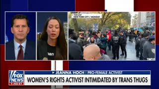Women Rights Protest in NYC Clash With Gender Woke Activists!