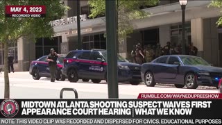 Midtown Atlanta shooting suspect waives first appearance court hearing