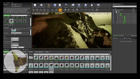 Dev Stream: Unreal engine Foilage tool