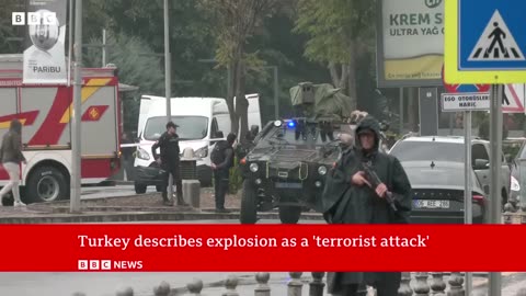 Ankara bomb blast near turkey parliament in terrorist attact BBC BREAKING NEWS