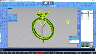 How To 3d Modeling Bezel Engagement Ring By Rhino 3D Gold Tutorial-Part 2