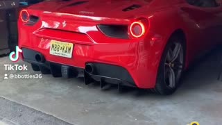 Ferrari 488 Spider Cold Start in NH