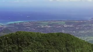 Dancing on the Top of Pieter Both Mountain