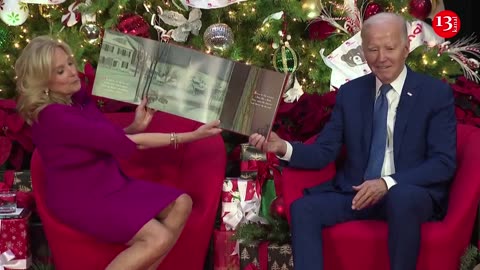 President Biden and First Lady deliver heartwarming Christmas message at Childre
