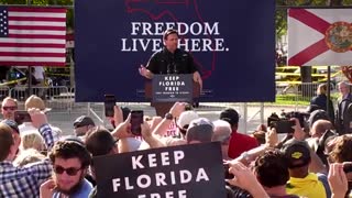 Full Speech: Gov. Ron DeSantis at Keep Florida Free Rally in Coral Springs