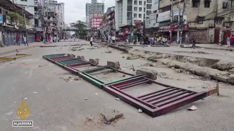 Bangladesh imposes shutdown as death toll from student protests mounts| Nation Now ✅