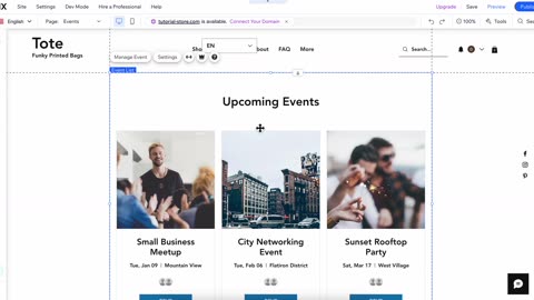 HOW TO ADD EVENTS CALENDAR TO WIX WEBSITE