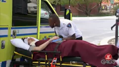 Ambulance Worker Steps On Patient | Just for Laughs Compilation
