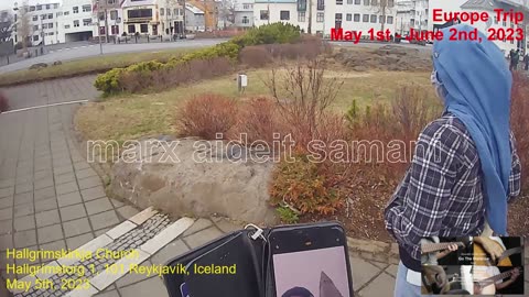 May 5th, 2023 Sightseeing: Hallgrímskirkja, Reykjavik, Iceland