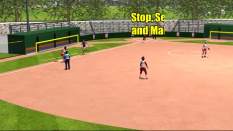 3 Umpires - Runner On 2B - Groundball To Infield