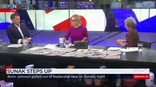 Political commentator Alex Deane discusses Boris Johnson's decision to pull out of leadership race