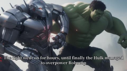 Hulk vs Robocop