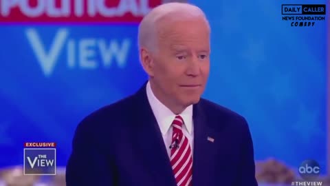 Joe Biden on The View to explain his sniffing of women's hair and inappropriate touching and kissing of children.