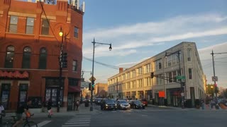 Chicago's Wicker Park From North and Damen