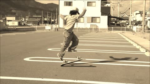 This 12-year-old skateboarder is destined to be a pro
