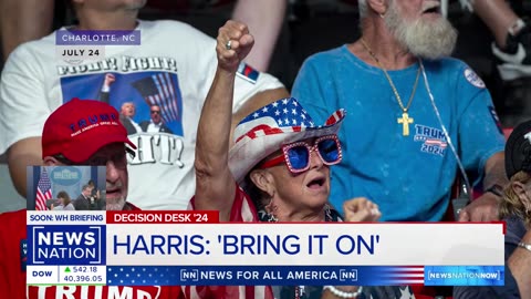 Trump, Harris go head-to-head as presidential race heats up | NewsNation Now|News Empire ✅