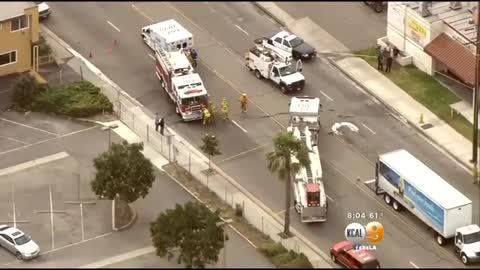 Pedestrian Electrocuted By Downed Power Line In Fullerton