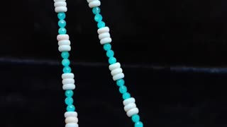 Faceted Amazonite and pink Princess spiny oysterhandmade necklace Unique Gifts for Women 20240223-04