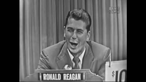 Ronald Reagan Impersonates President Biden