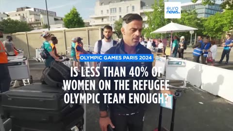 Paris 2024: Is less than 40% of women on the Refugee Olympic Team enough? | VYPER ✅