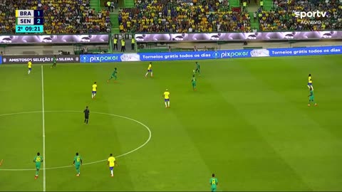Brazil Vs Senegal, third Goal for Senegal by Sadio Mané 55’