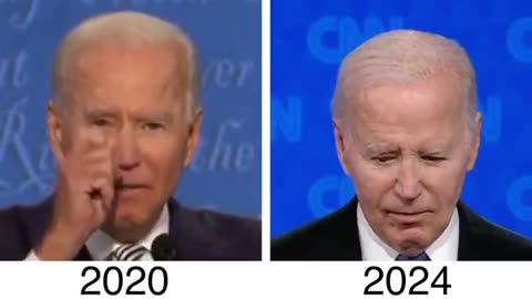 Joe Biden VS Joe Biden 2019 & 2024 Debate