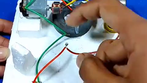 How to make free energy generator using DC motor